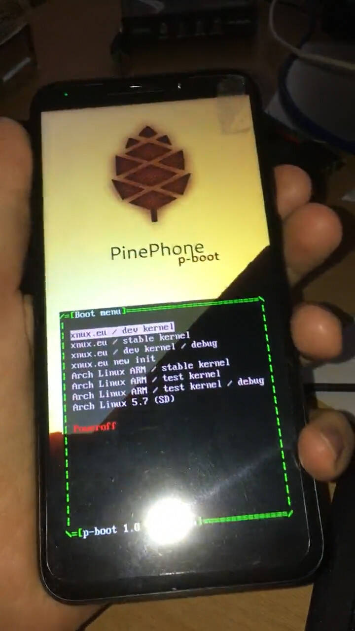 p-boot - PinePhone bootloader