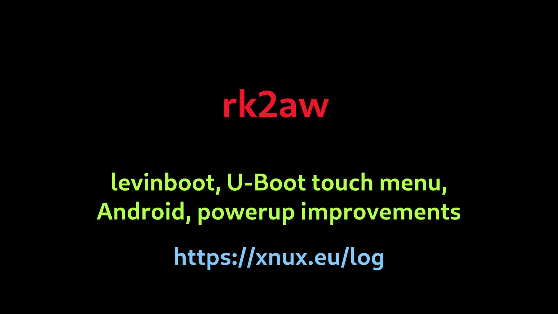 rk2aw - Rockchip to Allwinner boot order Boot ROM extension